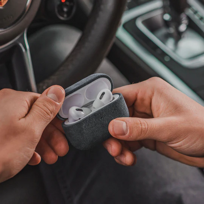 Husa AirPods Alcantara