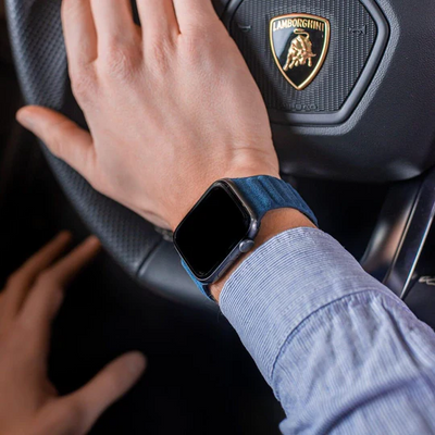 Curea Apple Watch Alcantara