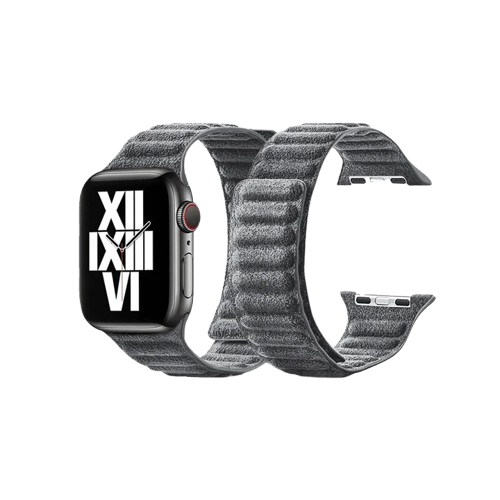 Curea Apple Watch - Alcantara Grey - ALZARA