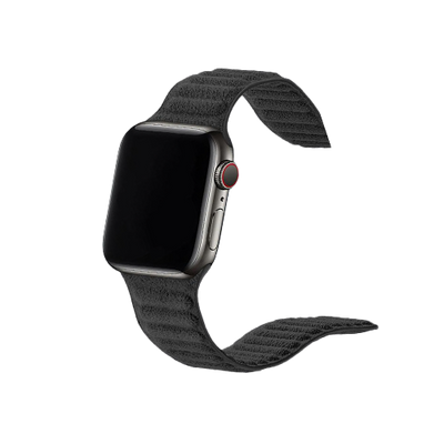 Curea Apple Watch - Alcantara Grey - ALZARA