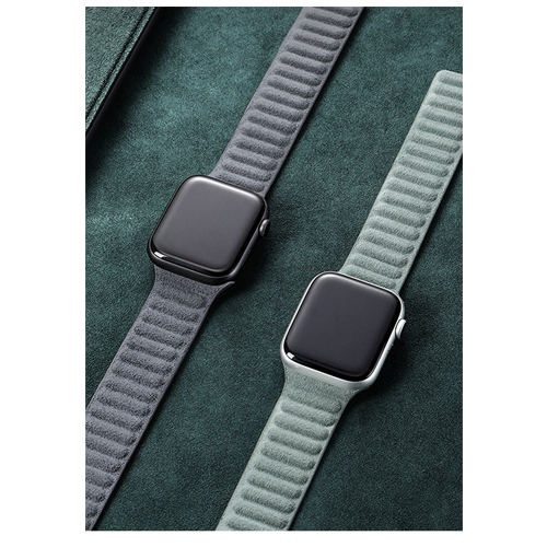 Curea Apple Watch - Alcantara Grey - ALZARA