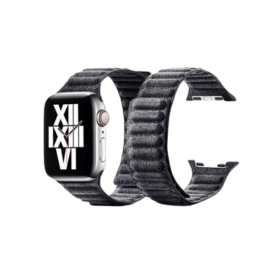 Curea Apple Watch - Alcantara Black - ALZARA