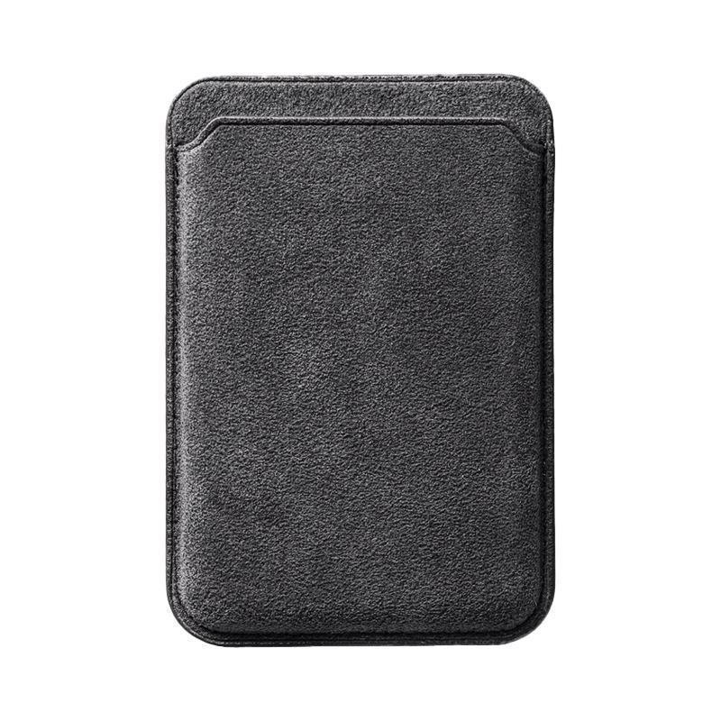 Portofel MagSafe - Alcantara Black - ALZARA