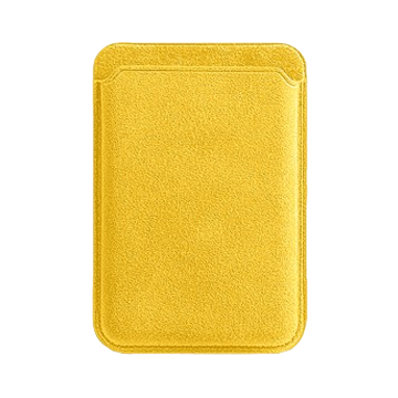PORTOFEL MAGSAFE – ALCANTARA YELLOW