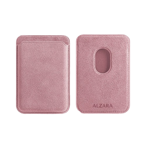 PORTOFEL MAGSAFE – ALCANTARA PINK