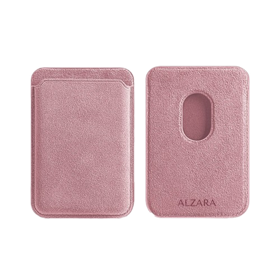 PORTOFEL MAGSAFE – ALCANTARA PINK
