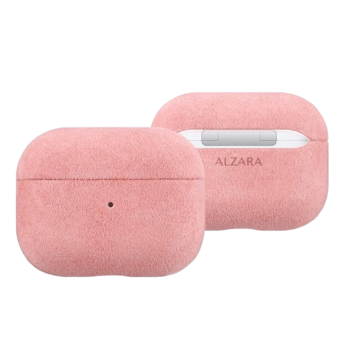 HUSĂ AIRPODS – ALCANTARA PINK